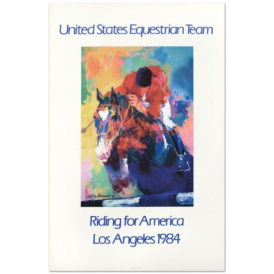 Leroy Neiman (1921-2012), "United States Equestrian Team/Riding for America/Los