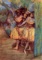 Edgar Degas - Three Dancers Behind The Scenes