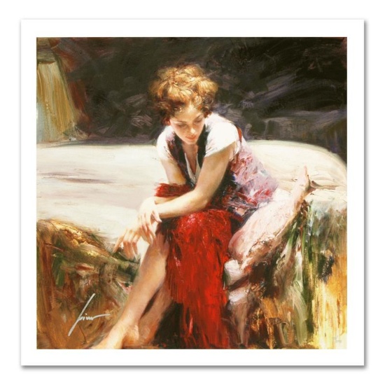 Pino (1939-2010) "Whispering Heart" Limited Edition Giclee. Numbered and Hand Si
