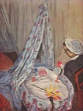 Claude Monet - Jean Monet in the Cradle