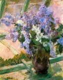 Mary Cassatt - Flowers In The Window
