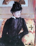 Mary Cassatt - Young Woman In Black