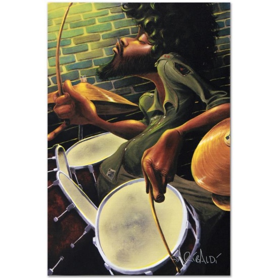 "Break Beat Fever" Limited Edition Giclee on Canvas by David Garibaldi, R Number