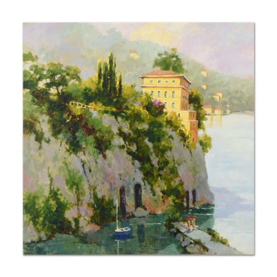 Marilyn Simandle, "Amalfi" Limited Edition on Canvas, Numbered and Hand Signed w