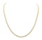 Twenty Four Inch Rope Chain - 14KT Yellow Gold