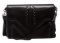 MCM M. Moment Black Leather Messenger Bag