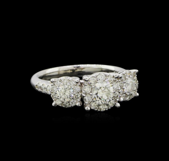 1.54 ctw Diamond Ring - 14KT White Gold