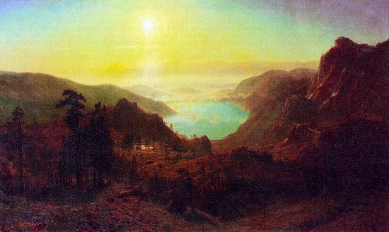 Donner Lake #2 by Albert Bierstadt