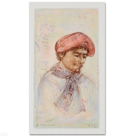 "Toni" Limited Edition Lithograph by Edna Hibel (1917-2014), Numbered and Hand S