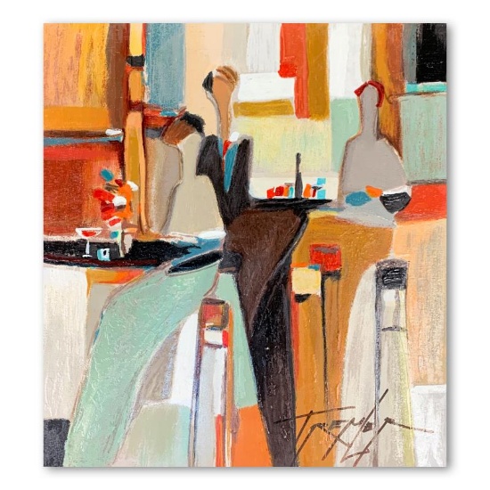 Yuri Tremler, Hand Signed Limited Edition Serigraph on Board with Letter of Auth