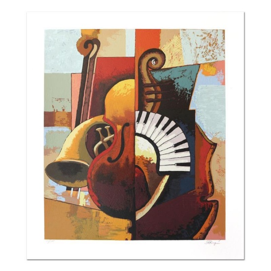 Igor Kovalev, "Symphony III" Hand Signed Limited Edition Serigraph with Letter o
