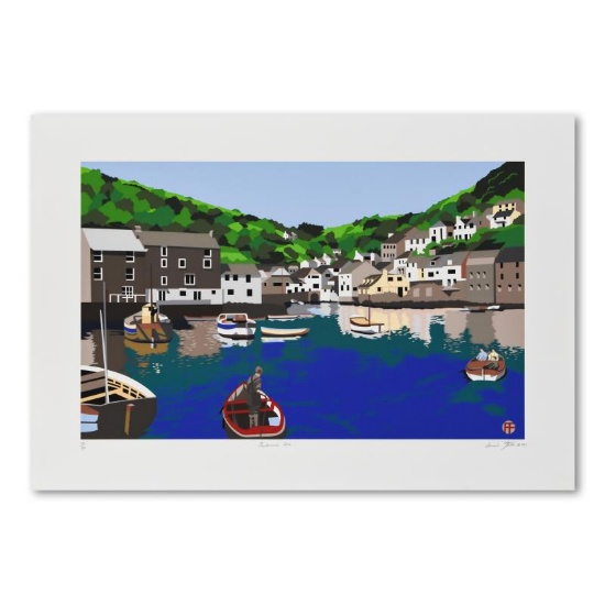 Armond Fields (1930-2008), "Fisherman's Cove" Limited Edition Hand Pulled Origin
