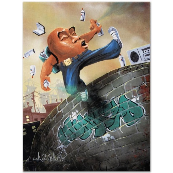 "Humpty Dumpty" Limited Edition Giclee on Canvas (27" x 36") by David Garibaldi,