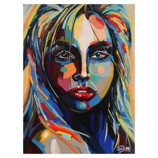 Stasy Smirnov, Limited Edition on Canvas, Numbered Inverso and Hand Signed with