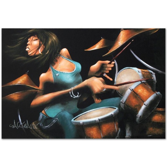 "Lola Beats" Limited Edition Giclee on Canvas by David Garibaldi, CC Numbered fr