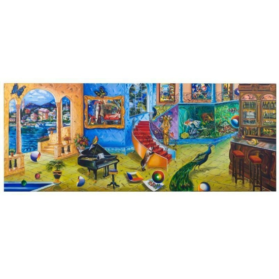 Alexander Astahov, "Beautiful Mess" Hand Signed Limited Edition Giclee on Canvas