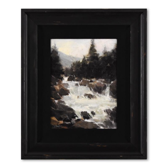 Vadim Zanginian, Framed Original Acrylic Painting on Board, Hand Signed with Let