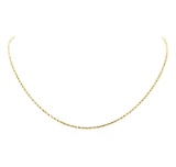 Twenty Inch Rope Chain - 14KT Yellow Gold