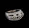 1.04 ctw Diamond Ring - 14KT White Gold