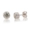 1.06 ctw SI2 Diamond 14K White Gold Earrings