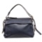 Marc Jacobs Navy Prism 34 Leather Shoulder Bag