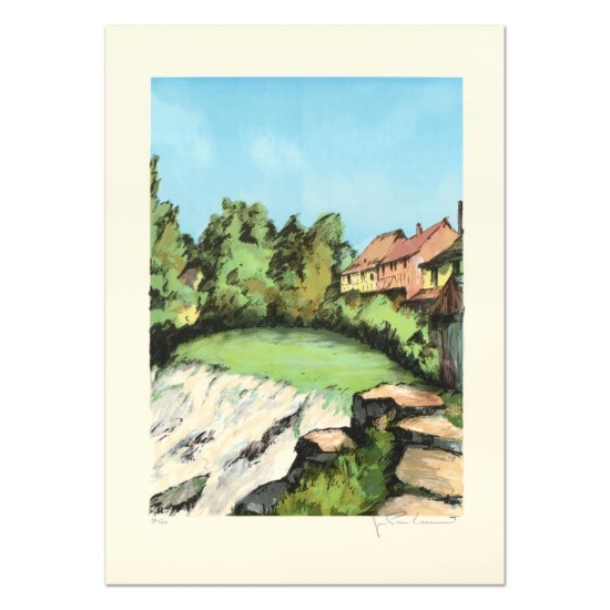 Laurant, "St. Tropez" Limited Edition Lithograph, Numbered and Hand Signed.