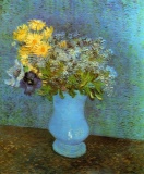 Van Gogh - Vase With Lilacs Daisies And Anemones