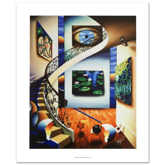 "Eye of a Master" Limited Edition Giclee on Canvas by Ferjo, Numbered and Hand S