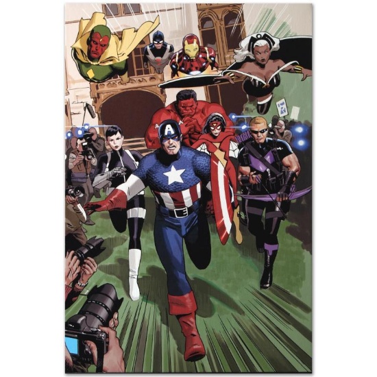 Marvel Comics "Magneto: Not a Hero #2" Numbered Limited Edition Giclee on Canvas