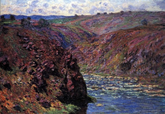 Claude Monet - Les-Eaux Semblantes in the Sunlight