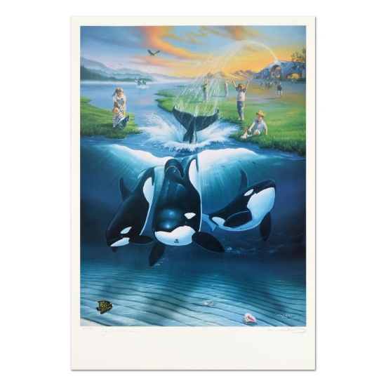 "Keiko's Dream" Limited Edition Lithograph, Numbered and Hand Signed by Wyland a