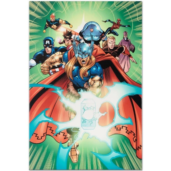 Marvel Comics "Last Hero Standing #5" Numbered Limited Edition Giclee on Canvas