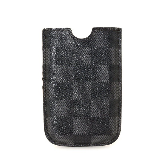 Louis Vuitton Black Graphite Canvas iPhone Case (3G)