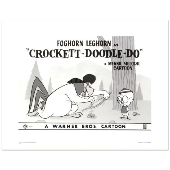 "Crockett Doodle Do" Limited Edition Giclee from Warner Bros., Numbered with Hol