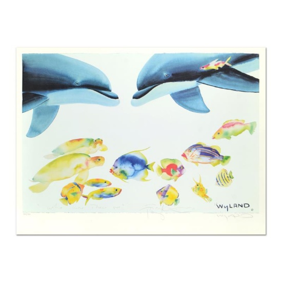 Wyland and Tracy Taylor, "Who Invited These Guys?" Limited Edition Lithograph, N