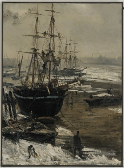 Whistler - The Thames in Ice