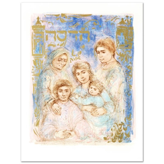 "Hadassah, The Generation" Limited Edition Lithograph by Edna Hibel (1917-2014),