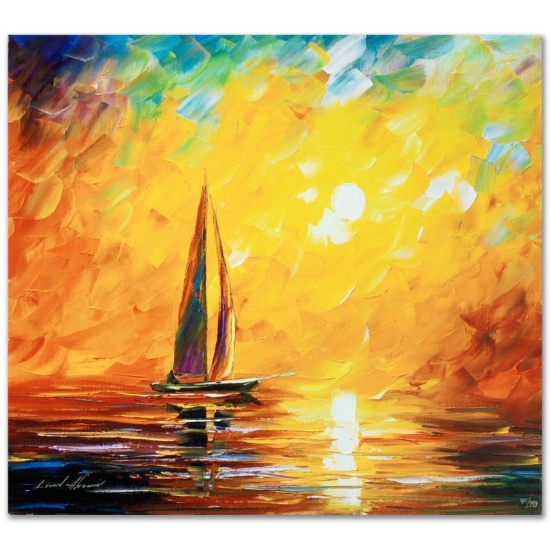 Leonid Afremov (1955-2019) "Tuscan Sun" Limited Edition Giclee on Canvas, Number