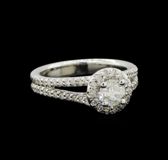 1.08 ctw Diamond Ring - 14KT White Gold