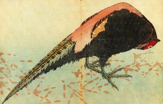 Hokusai - Pheasant on the Snow