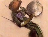 Edgar Degas - The Milliner #2