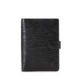 Louis Vuitton Black Monogram Agenda PM Handbag