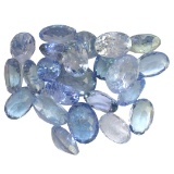 12.86 ctw Oval Mixed Tanzanite Parcel