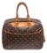 Louis Vuitton Brown Monogram Deauville Satchel Bag