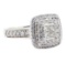 1.15 ctw Diamond Ring - 14KT White Gold