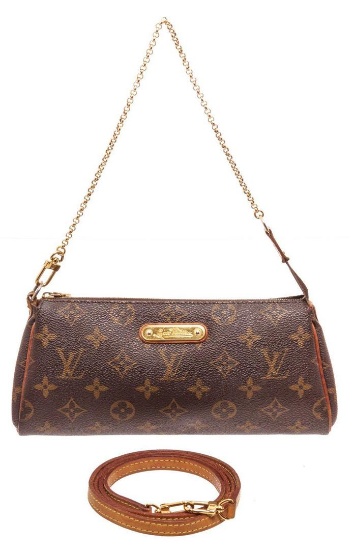 Louis Vuitton Brown Eva Pochette Shoulder Bag