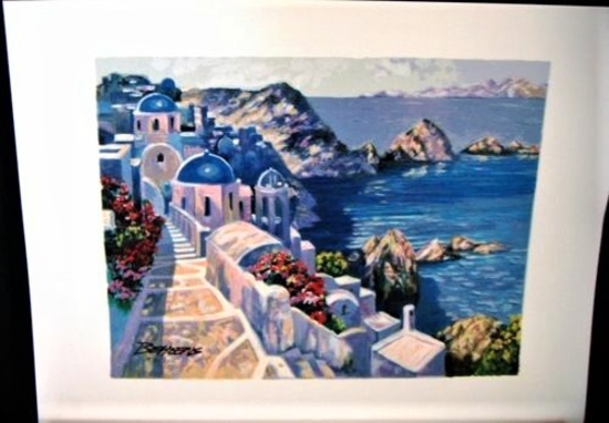 Howard Behrens "Santorini Afternoon"