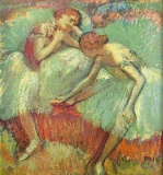 Edgar Degas - Dancers In Green