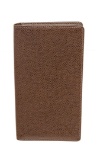 Louis Vuitton Brown Taiga Leather Long Card Wallet