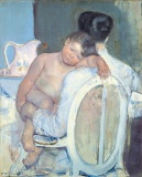 Cassatt - Woman Sitting with a Child in Her Arms